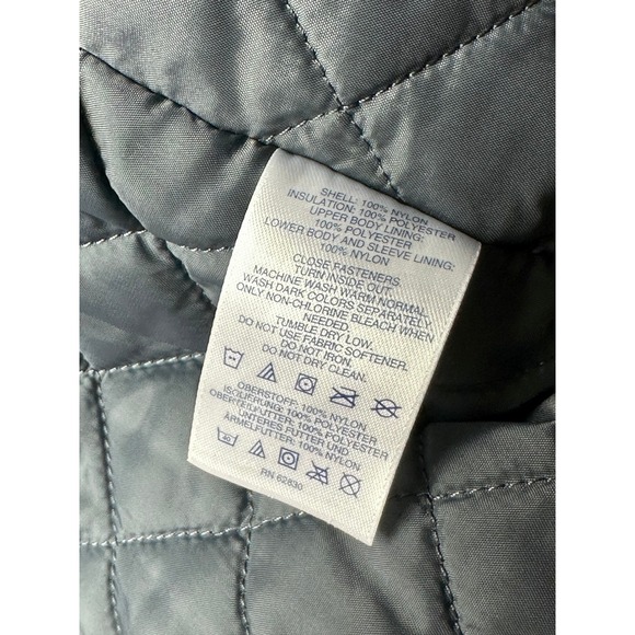 Lands End Women's Dark Blue Hooded SQUALL Coat sz XL or an 18 (15862) - Picture 14 of 15